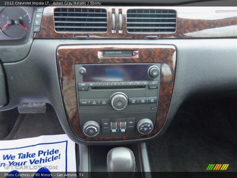 Ashen Gray Metallic / Ebony 2012 Chevrolet Impala LT