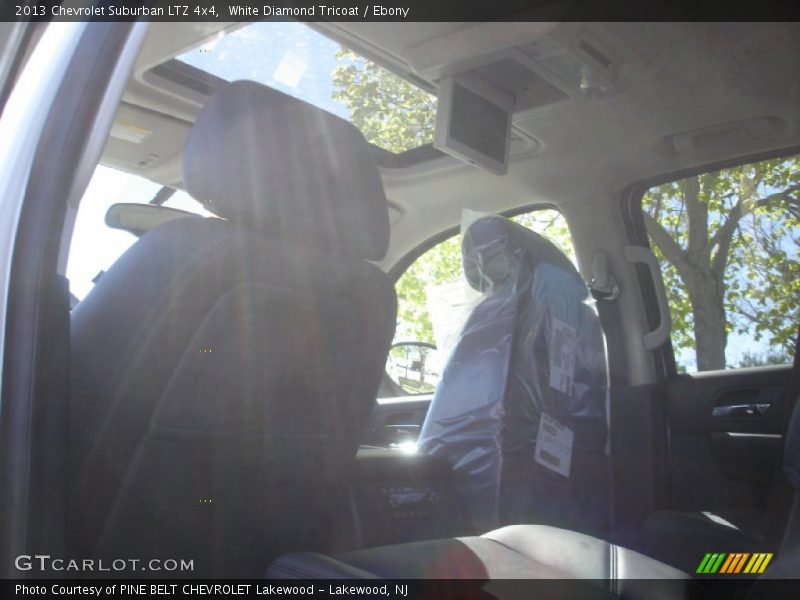 White Diamond Tricoat / Ebony 2013 Chevrolet Suburban LTZ 4x4