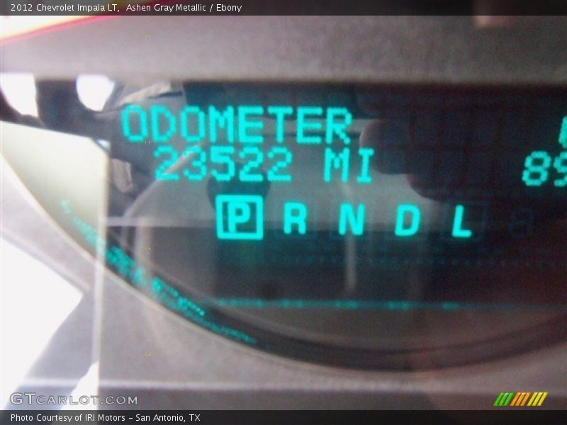 Ashen Gray Metallic / Ebony 2012 Chevrolet Impala LT