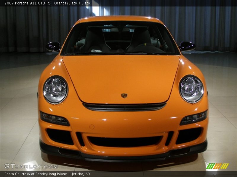 Orange/Black / Black 2007 Porsche 911 GT3 RS