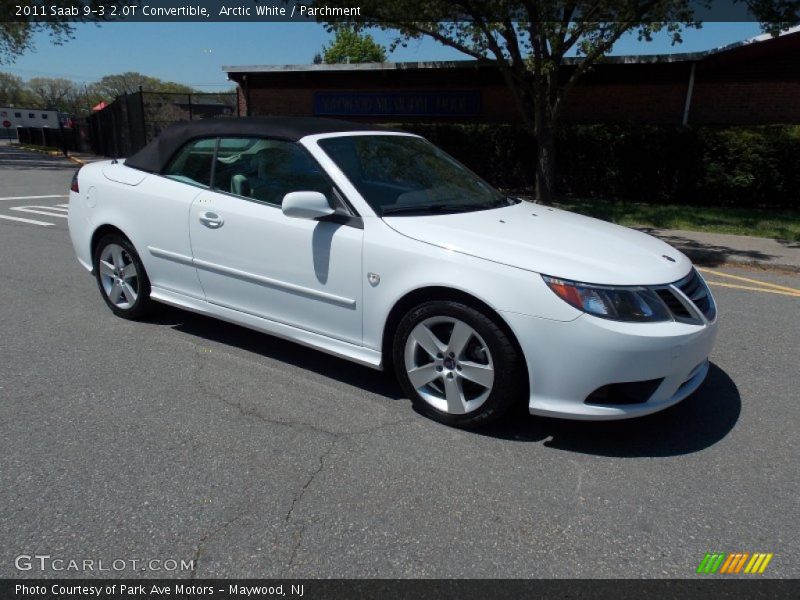 Front 3/4 View of 2011 9-3 2.0T Convertible