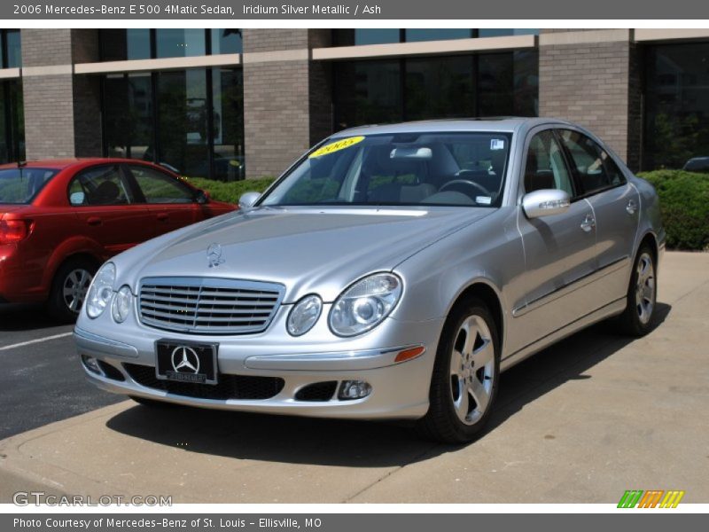 Iridium Silver Metallic / Ash 2006 Mercedes-Benz E 500 4Matic Sedan