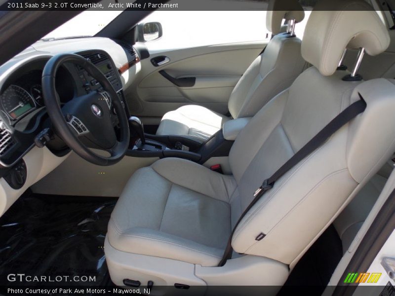  2011 9-3 2.0T Convertible Parchment Interior