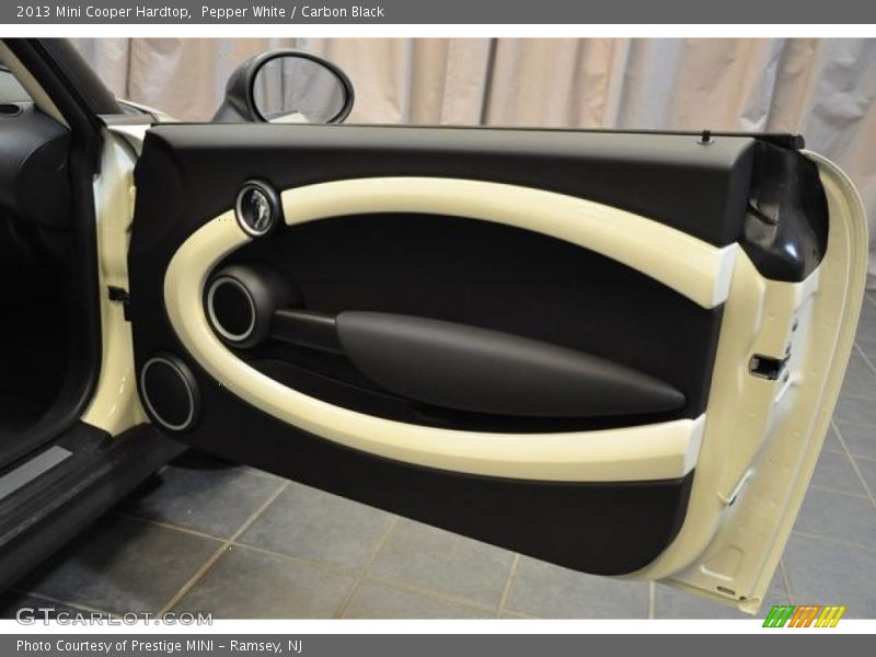Pepper White / Carbon Black 2013 Mini Cooper Hardtop