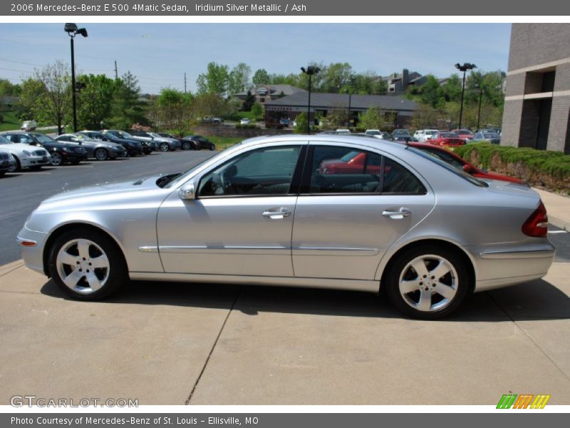 Iridium Silver Metallic / Ash 2006 Mercedes-Benz E 500 4Matic Sedan