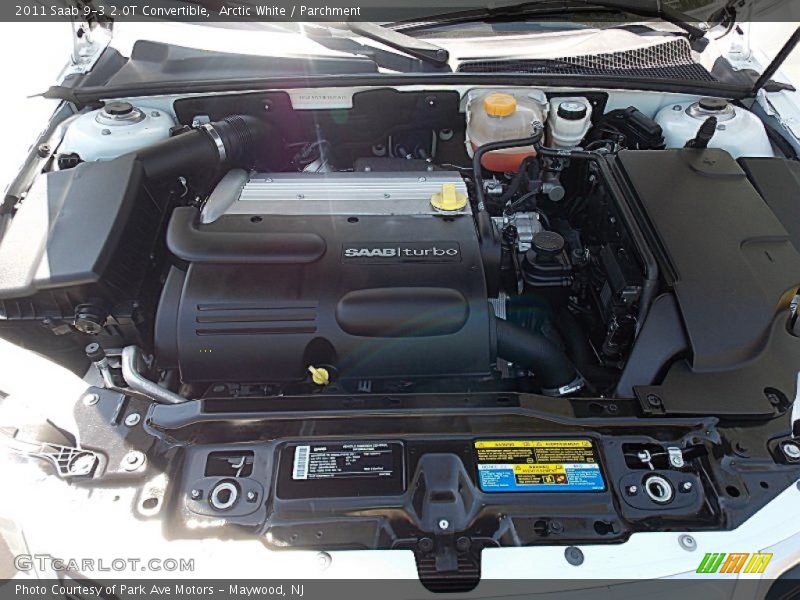  2011 9-3 2.0T Convertible Engine - 2.0 Liter Turbocharged DOHC 16-Valve 4 Cylinder