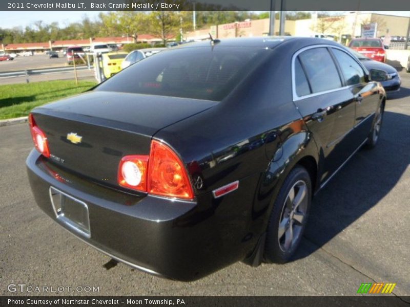 Black Granite Metallic / Ebony 2011 Chevrolet Malibu LT