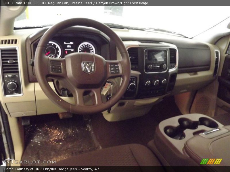 Dashboard of 2013 1500 SLT HFE Regular Cab