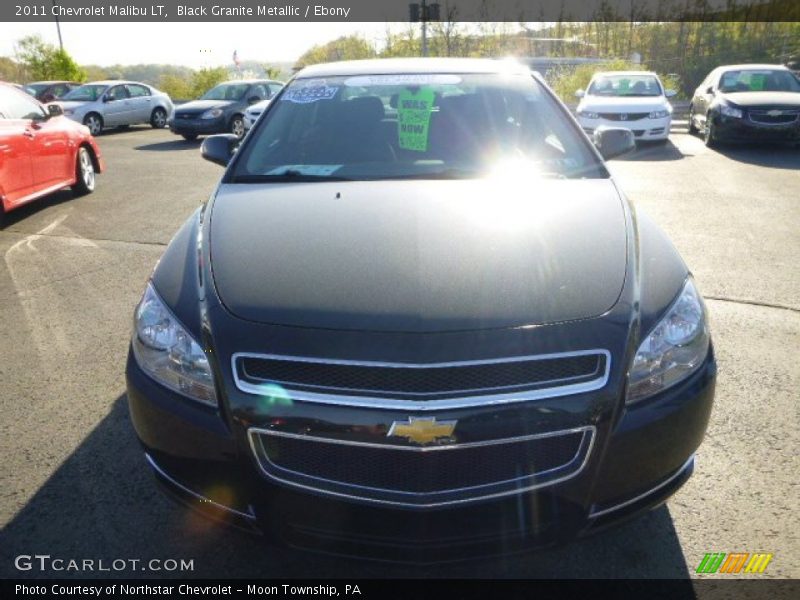Black Granite Metallic / Ebony 2011 Chevrolet Malibu LT