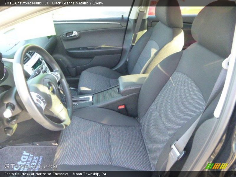 Black Granite Metallic / Ebony 2011 Chevrolet Malibu LT