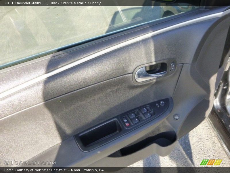 Black Granite Metallic / Ebony 2011 Chevrolet Malibu LT