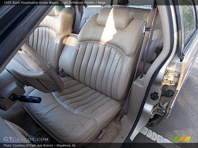 Front Seat of 1995 Roadmaster Estate Wagon