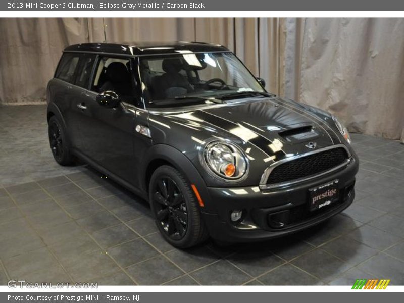 Eclipse Gray Metallic / Carbon Black 2013 Mini Cooper S Clubman