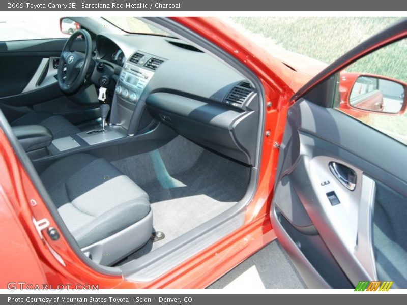 Barcelona Red Metallic / Charcoal 2009 Toyota Camry SE