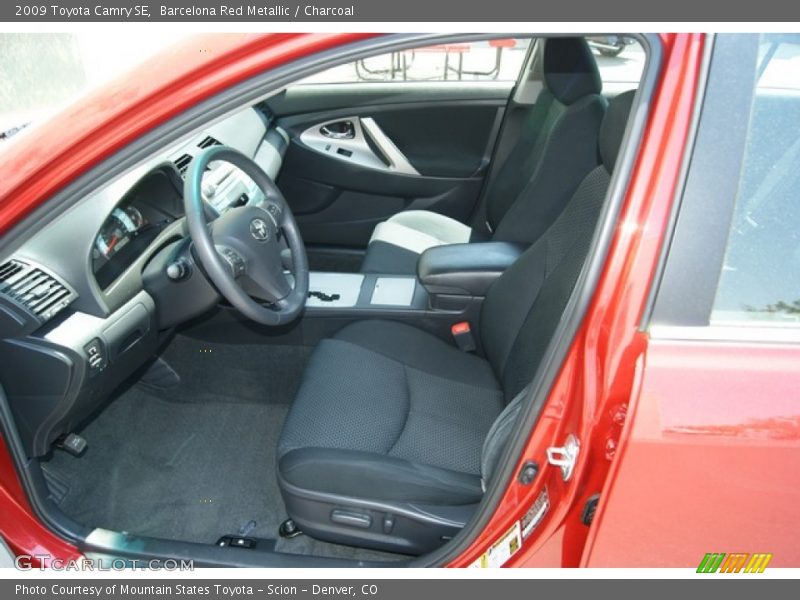 Barcelona Red Metallic / Charcoal 2009 Toyota Camry SE