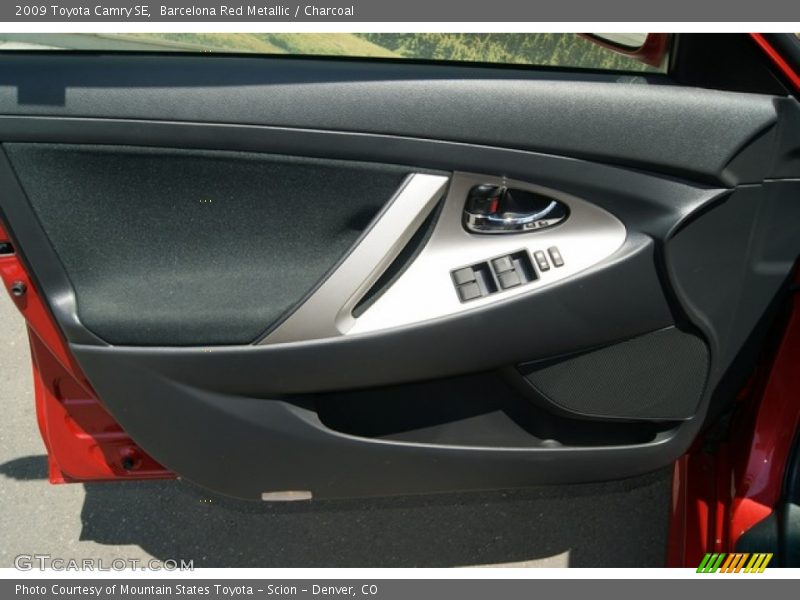Barcelona Red Metallic / Charcoal 2009 Toyota Camry SE