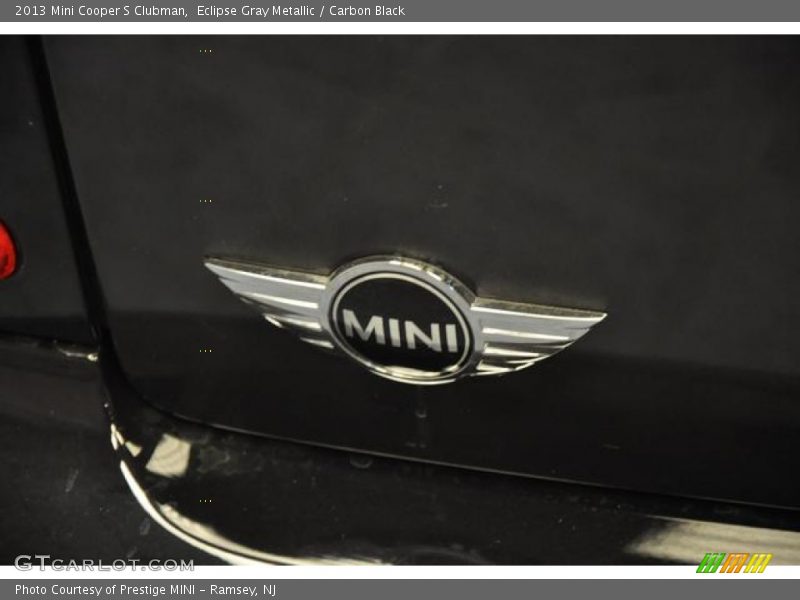 Eclipse Gray Metallic / Carbon Black 2013 Mini Cooper S Clubman
