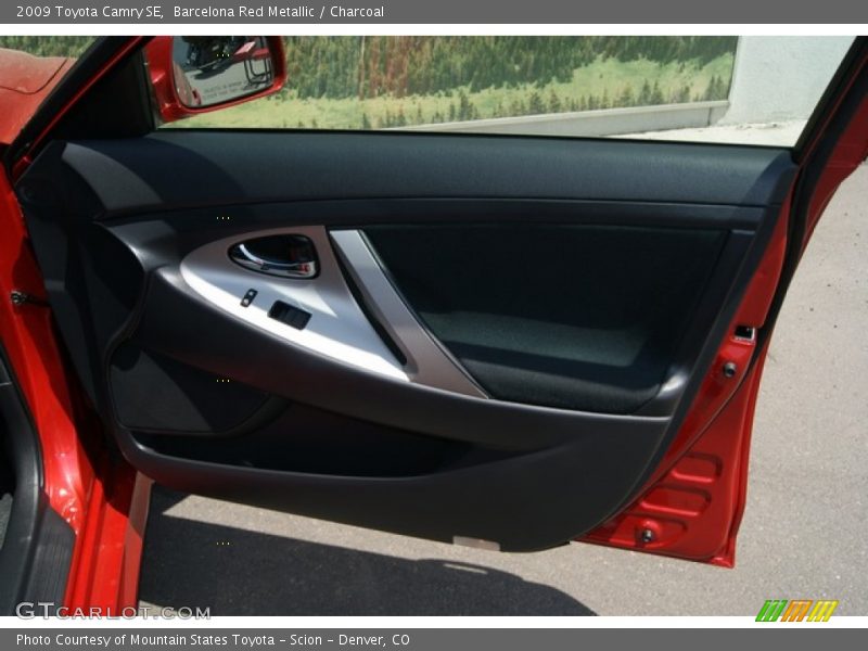 Barcelona Red Metallic / Charcoal 2009 Toyota Camry SE