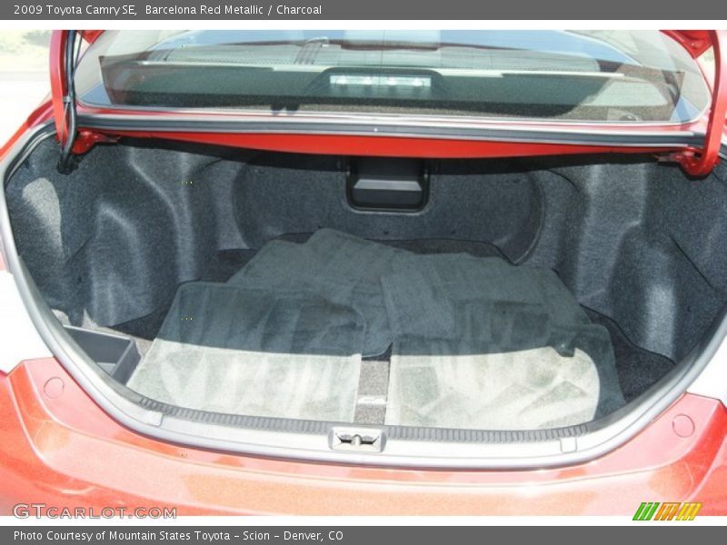 Barcelona Red Metallic / Charcoal 2009 Toyota Camry SE