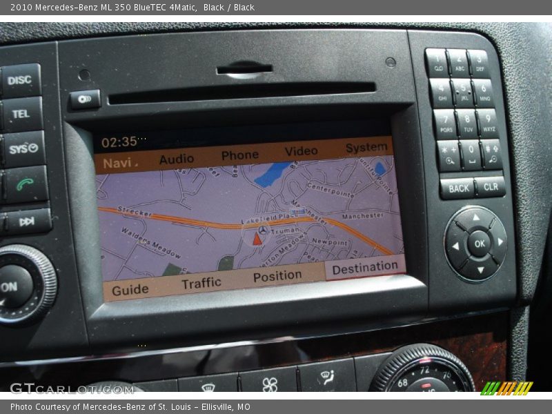 Black / Black 2010 Mercedes-Benz ML 350 BlueTEC 4Matic