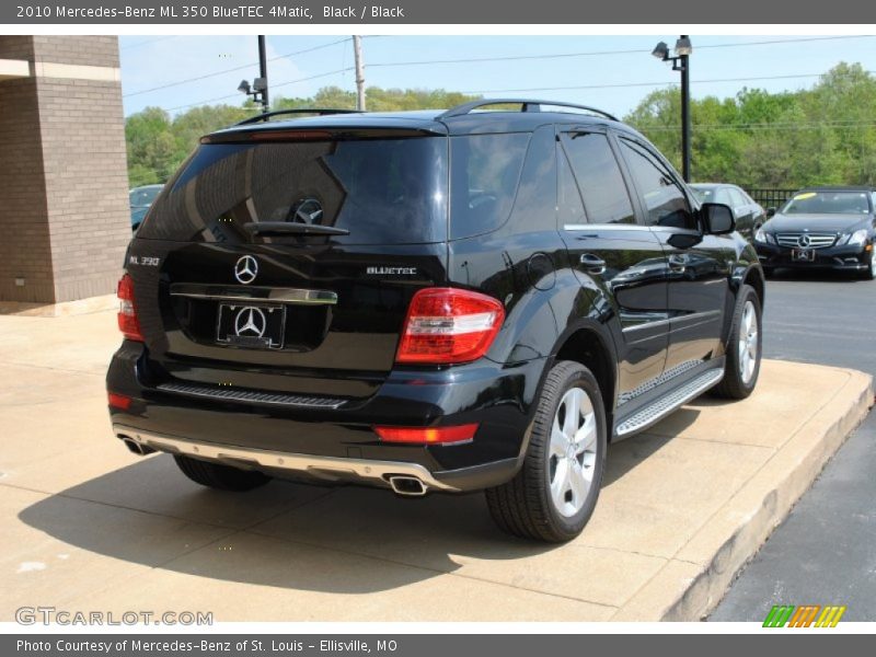 Black / Black 2010 Mercedes-Benz ML 350 BlueTEC 4Matic