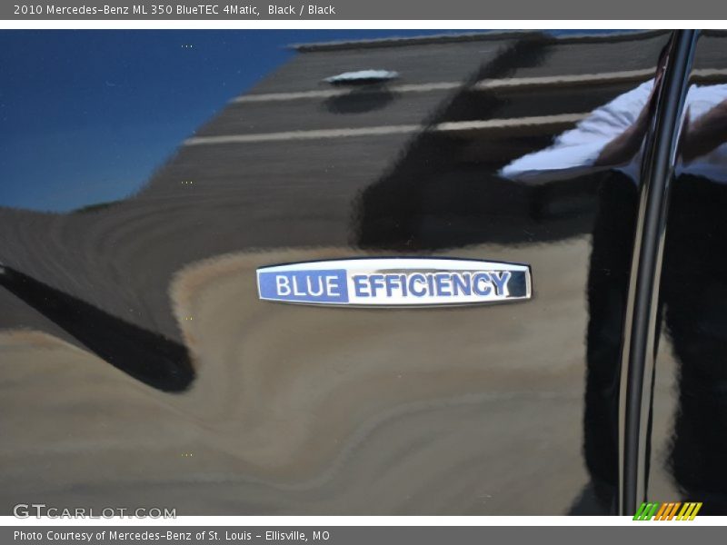 Black / Black 2010 Mercedes-Benz ML 350 BlueTEC 4Matic