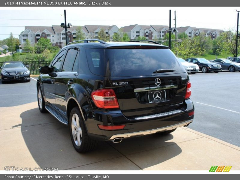 Black / Black 2010 Mercedes-Benz ML 350 BlueTEC 4Matic