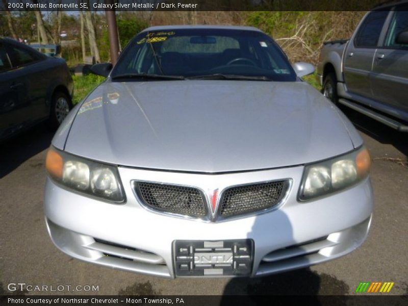 Galaxy Silver Metallic / Dark Pewter 2002 Pontiac Bonneville SE