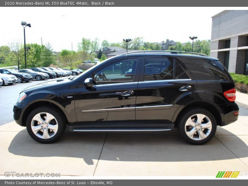 Black / Black 2010 Mercedes-Benz ML 350 BlueTEC 4Matic