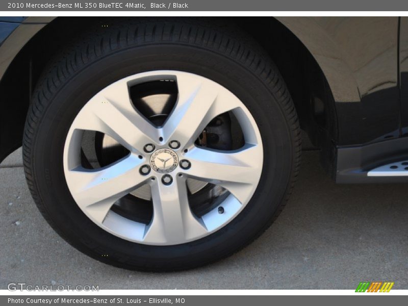 Black / Black 2010 Mercedes-Benz ML 350 BlueTEC 4Matic