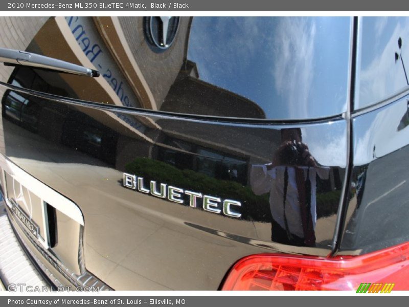 Black / Black 2010 Mercedes-Benz ML 350 BlueTEC 4Matic