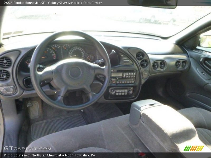 Galaxy Silver Metallic / Dark Pewter 2002 Pontiac Bonneville SE