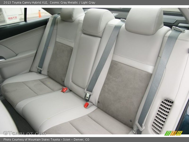 Cosmic Gray Metallic / Light Gray 2013 Toyota Camry Hybrid XLE