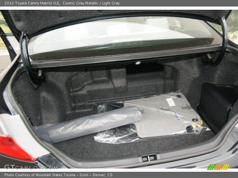 Cosmic Gray Metallic / Light Gray 2013 Toyota Camry Hybrid XLE