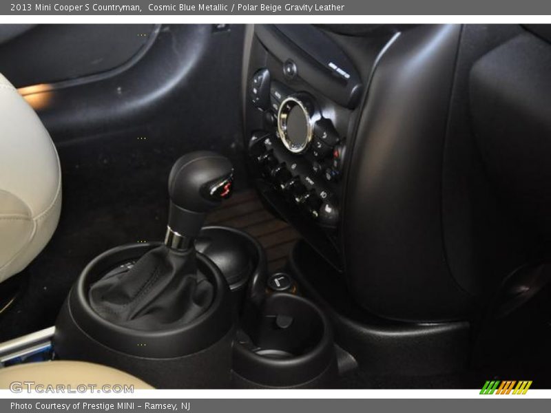 Cosmic Blue Metallic / Polar Beige Gravity Leather 2013 Mini Cooper S Countryman