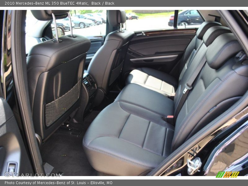 Black / Black 2010 Mercedes-Benz ML 350 BlueTEC 4Matic