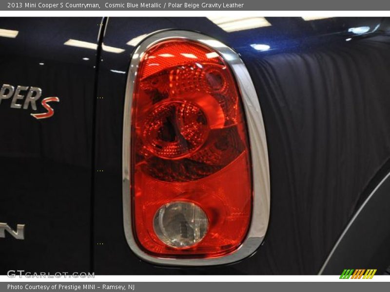Cosmic Blue Metallic / Polar Beige Gravity Leather 2013 Mini Cooper S Countryman
