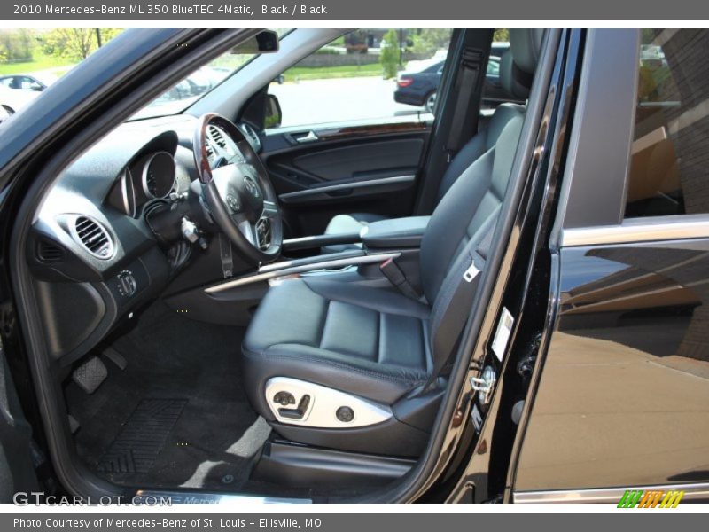 Black / Black 2010 Mercedes-Benz ML 350 BlueTEC 4Matic