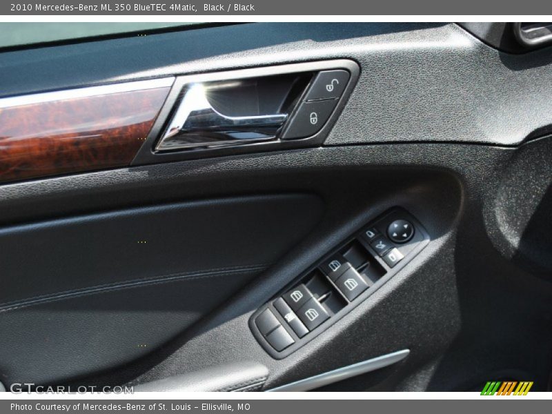 Black / Black 2010 Mercedes-Benz ML 350 BlueTEC 4Matic