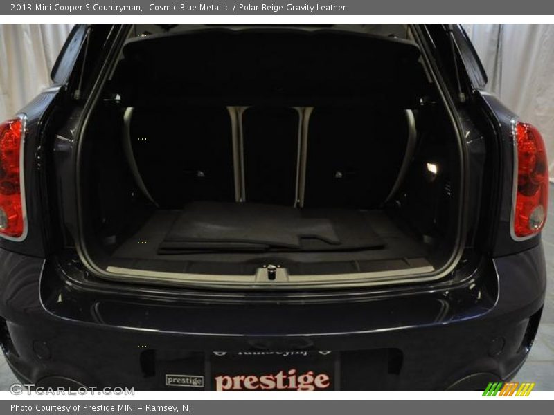 Cosmic Blue Metallic / Polar Beige Gravity Leather 2013 Mini Cooper S Countryman