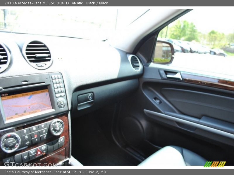 Black / Black 2010 Mercedes-Benz ML 350 BlueTEC 4Matic
