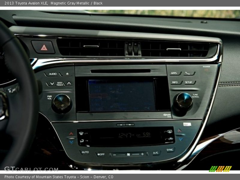 Magnetic Gray Metallic / Black 2013 Toyota Avalon XLE