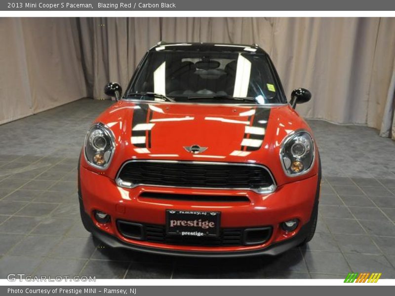 Blazing Red / Carbon Black 2013 Mini Cooper S Paceman
