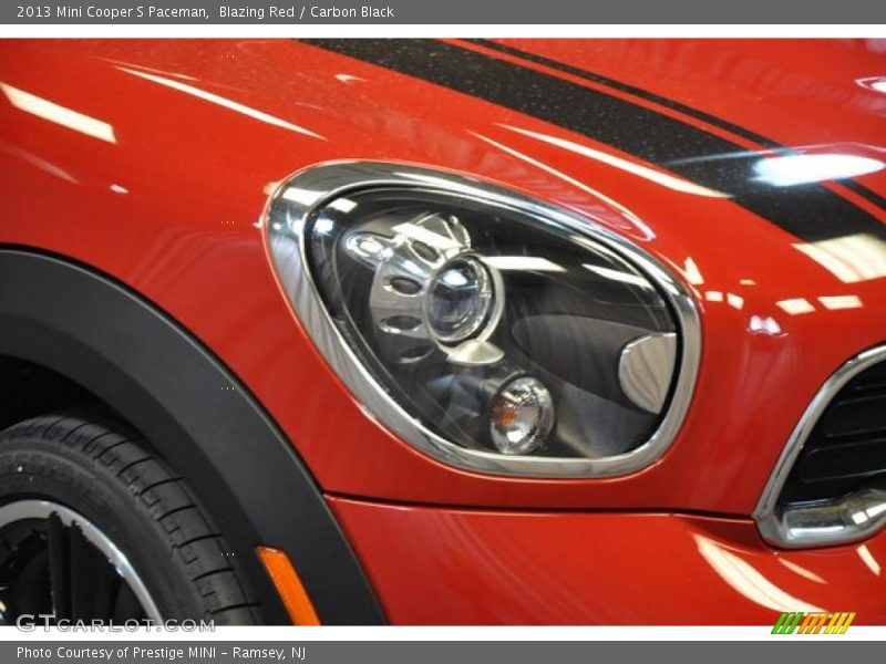Blazing Red / Carbon Black 2013 Mini Cooper S Paceman