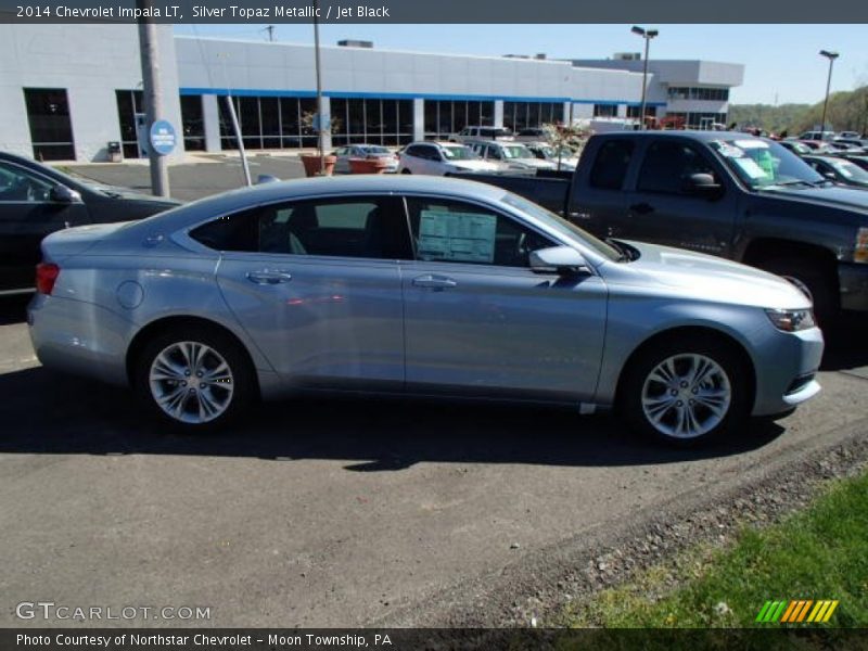 Silver Topaz Metallic / Jet Black 2014 Chevrolet Impala LT