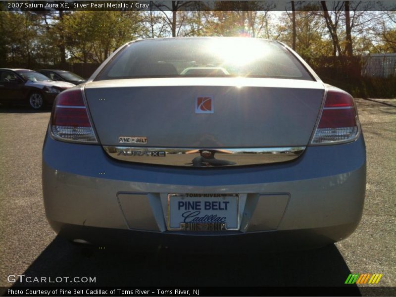 Silver Pearl Metallic / Gray 2007 Saturn Aura XE