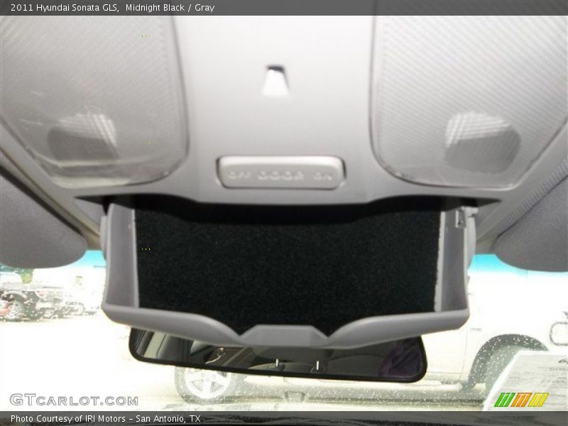 Midnight Black / Gray 2011 Hyundai Sonata GLS