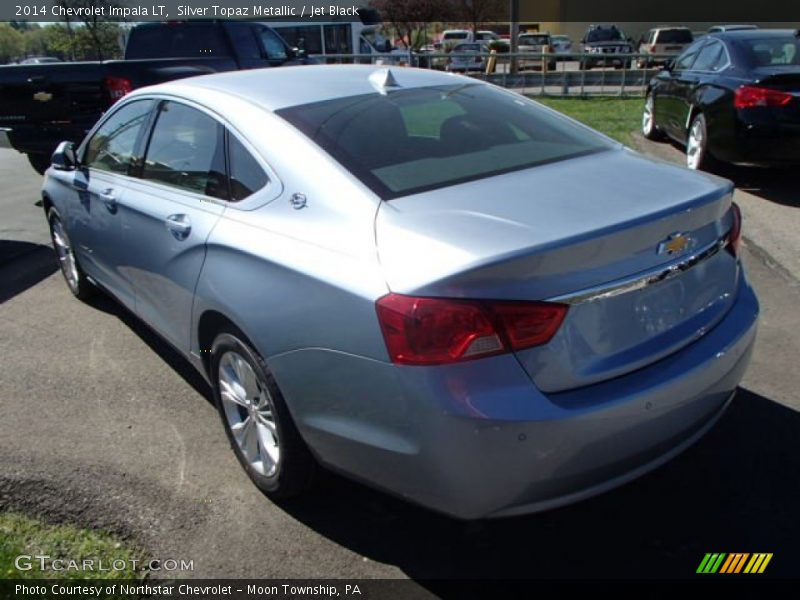 Silver Topaz Metallic / Jet Black 2014 Chevrolet Impala LT