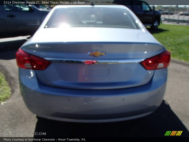 Silver Topaz Metallic / Jet Black 2014 Chevrolet Impala LT