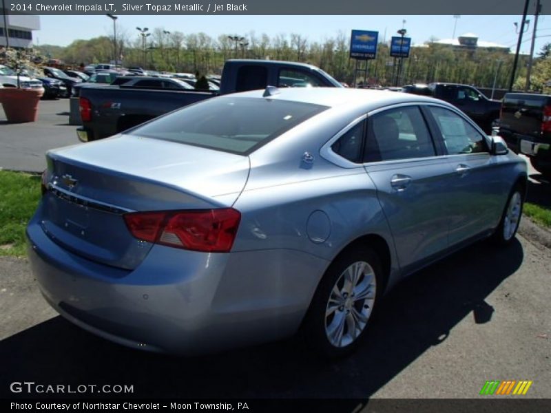 Silver Topaz Metallic / Jet Black 2014 Chevrolet Impala LT